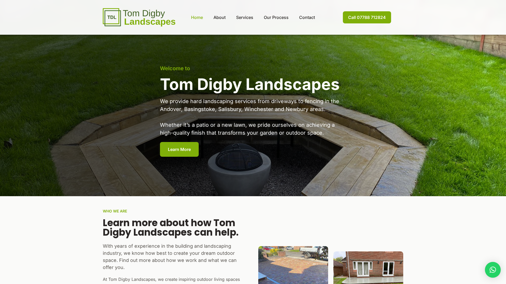 Tom Digby Landscapes Website